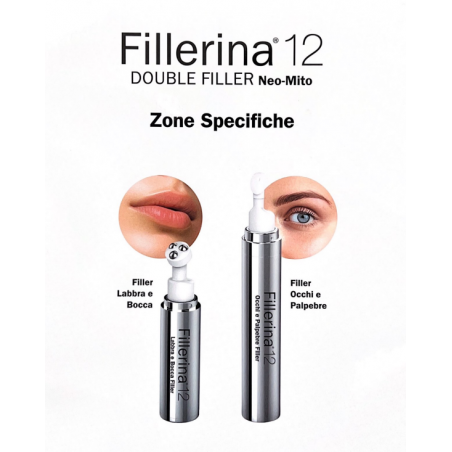 Fillerina 12 Double Filler Neo Mito Labbra E Bocca Gel Base Grado 3