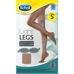 Scholl Lightlegs Collant 20 Denari Taglia L - 1 Paio Colore Nude