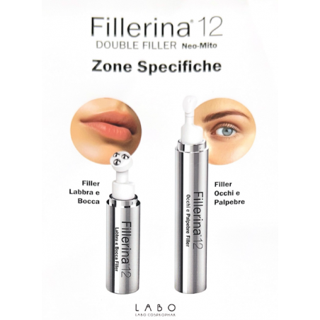 dispenser 7 ml fillerina contorno occhi con biorevitalizing con stick massaggiante dispenser 7 ml fillerina contorno occhi con biorevitalizing con stick massaggiante