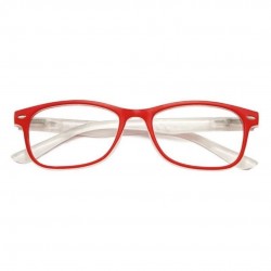 1 pezzo di Occhiale da lettura Twins Gold Rosse +1,00