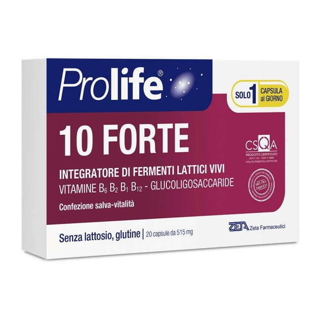 20 capsule prolife 10 forte