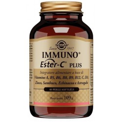 Barattolo da 60 perle di Integratore Difese Immunitarie Immuno Ester-C Plus da Solgar