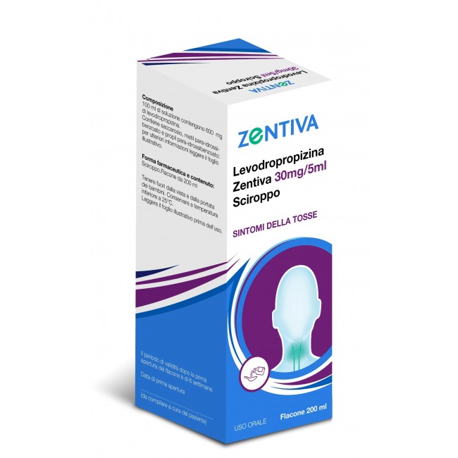 Zentiva Euspituss 30 Mg/5 Ml Sciroppo Levodropropizina