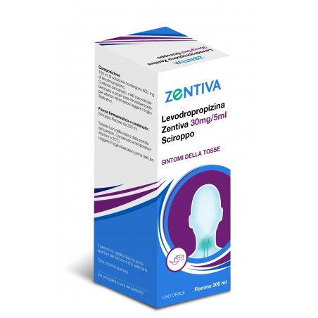 Zentiva Euspituss 30 Mg/5 Ml Sciroppo Levodropropizina