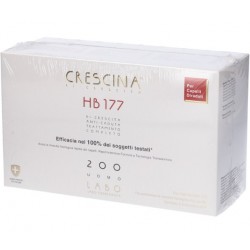 scatola con 20 fiale crescina ri-crescita 200 uomo