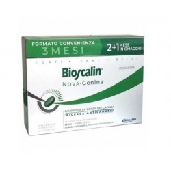 90 compresse di Bioscalin Nova Genina Trattamento Anticaduta 2+1mesi