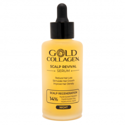 Minerva Research Labs Gold Collagen Scalp Revival Serum 100 Ml