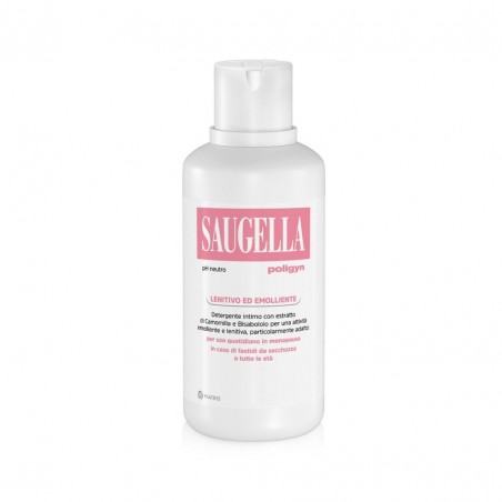 250ml di Saugella Poligyn Detergente Intimo Lenitivo Emolliente 250ml di Saugella Poligyn Detergente Intimo Lenitivo Emolliente