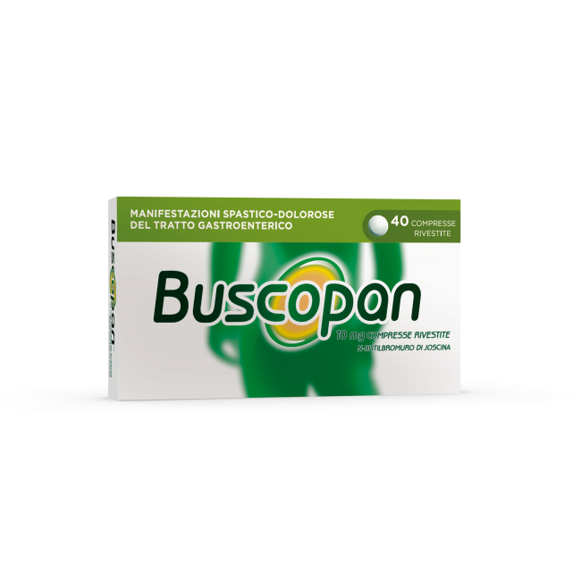 confezione 40 compresse buscopan 10 mg