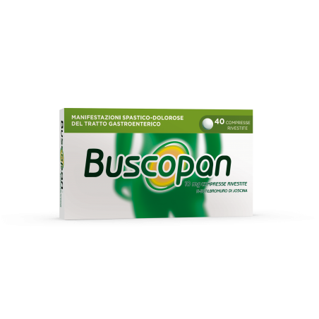 confezione 40 compresse buscopan 10 mg
