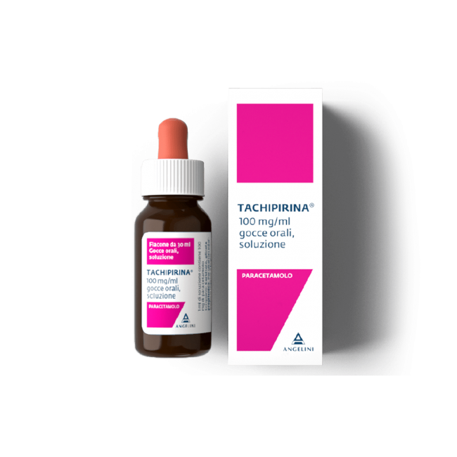 flacone 30 ml tachipirina bambini 100 mg/ml gocce