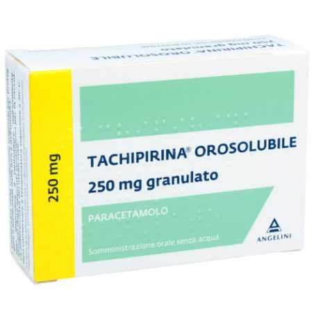 10 bustine Tachipirina Orosolubile 250 Mg 10 bustine Tachipirina Orosolubile 250 Mg