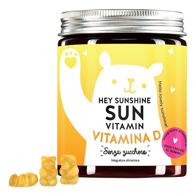 integratore alimentare vegano 45 orsetti gommosi Bears with benefits Vitamina D