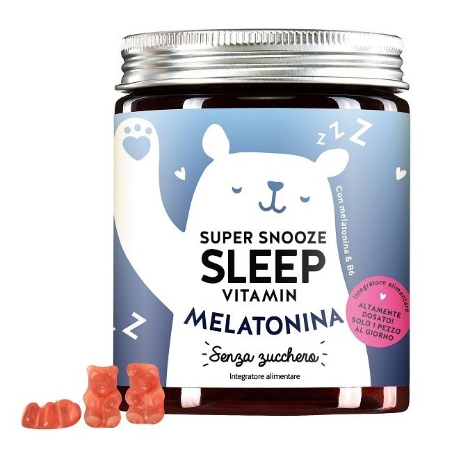 integratore alimentare vegano 45 orsetti gommosi Bears with benefits Melatonina