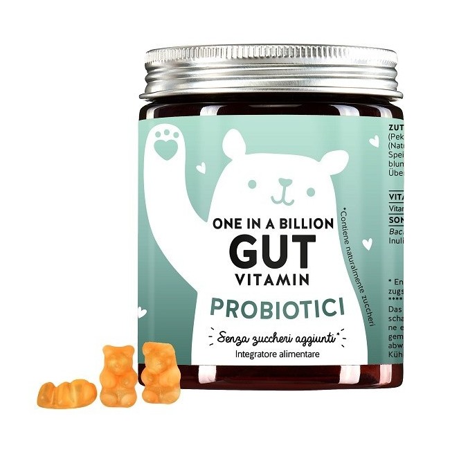 integratore alimentare vegano 45 orsetti gommosi Bears with benefits probiotici