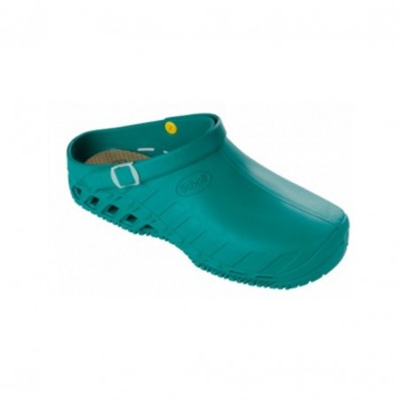 1 paio di Clog Evo Tpr Unisex Emerald 41-42 Calzature Ergonomiche Collezione Ss17 da Scholl Shoes 1 paio di Clog Evo Tpr Unisex Emerald 41-42 Calzature Ergonomiche Collezione Ss17 da Scholl Shoes
