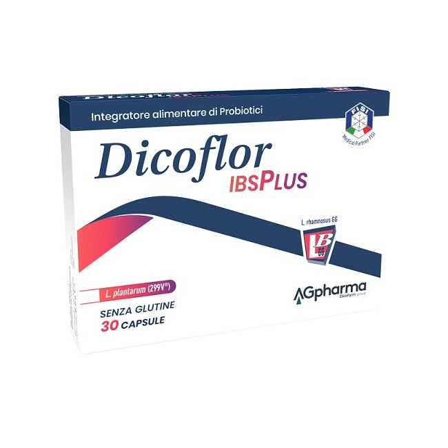 confezione 30 capsule dicoflor ibsplus
