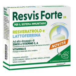 confezione 12 compresse effervescenti resvis forte xr