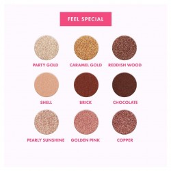 The Good Vibes Company Goovi Palette 9 Ombretti feel special