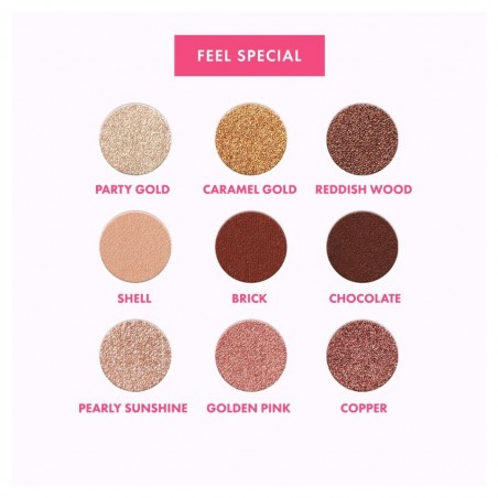 The Good Vibes Company Goovi Palette 9 Ombretti feel special