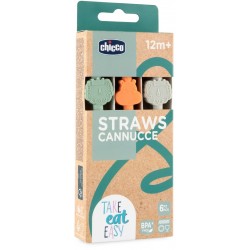 Chicco Cannucce Silicone 12...