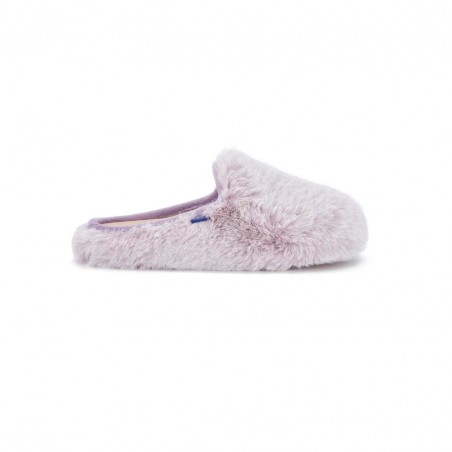 Scholl Schoes Maddy Slippers in Pelliccia Sintetica Lavanda Numero 38 - 1 paio