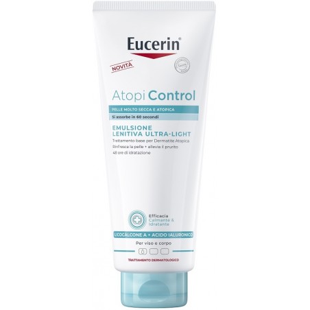 400ml di Eucerin Atopi Control Emulsione Lenitiva Ultra Light