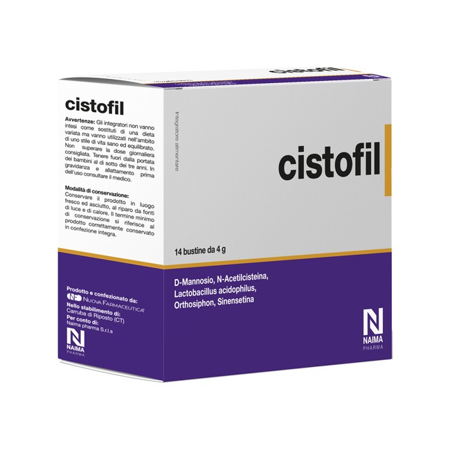 Naima Pharma Cistofil 14 Bustine