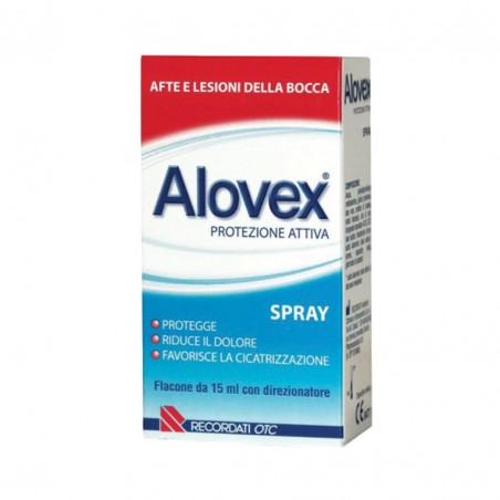 15ml di Alovex Protezione Attiva Spray Orale 15ml di Alovex Protezione Attiva Spray Orale