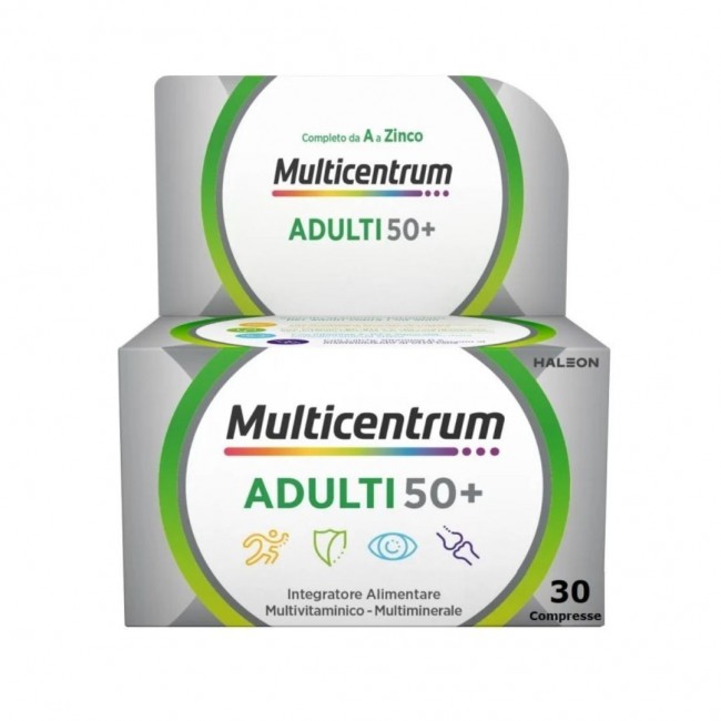confezione 50 compresse multicentrum select 50+