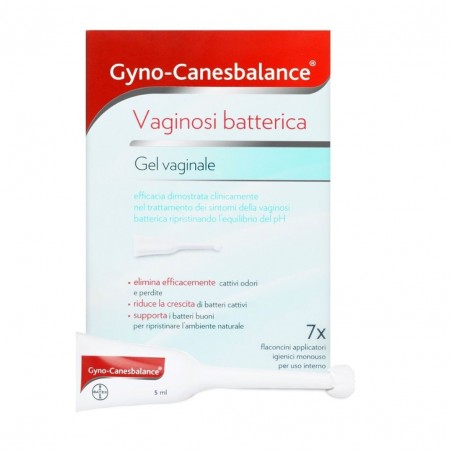 7 Flaconcini Monouso di Gel Vaginale da Gyno-Canesbalance 7 Flaconcini Monouso di Gel Vaginale da Gyno-Canesbalance