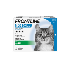 3 pipette Frontline Spot On Gatti