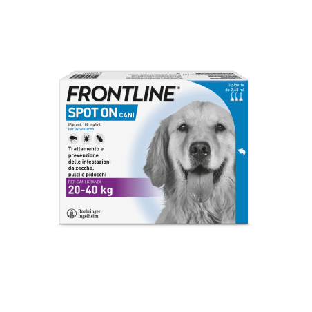 Boehringer Ingelheim Frontline Spot-on Cani 20-40 kg 3 pipette