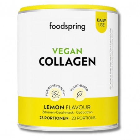 barattolo Foodspring Integratore di Collagene di origine vegetale 138g