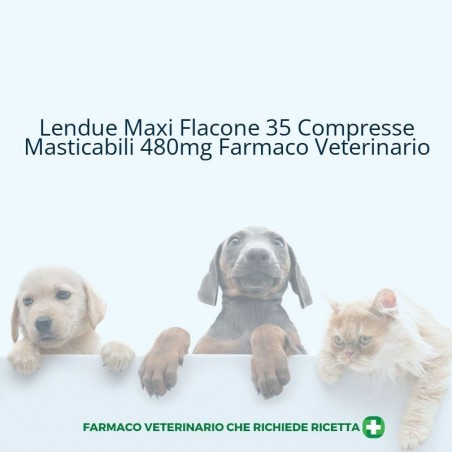 Lendue Maxi 480 Mg 35 Compresse Masticabili Per Cani Di Grossa Taglia