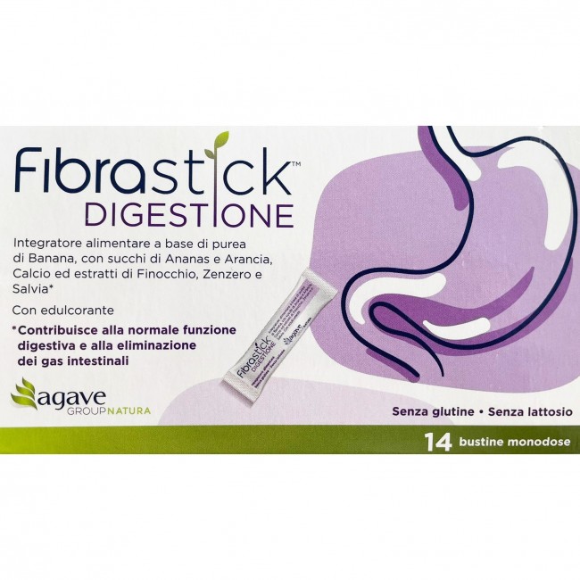 Agave Farmaceutici Fibrastick Digestione 14 Bustine