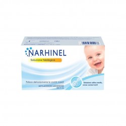 confezione 20 flaconcini narhinel soluzione fisiologica nasale