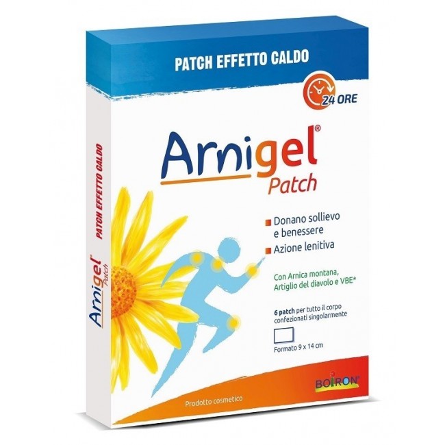 Boiron Arnigel Patch Warm Corpo 6 Pezzi