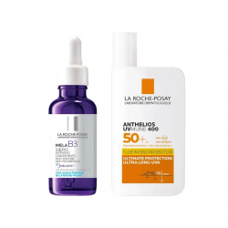 kit siero mela b3 e crema solare anthelios uv mune 50 la roche