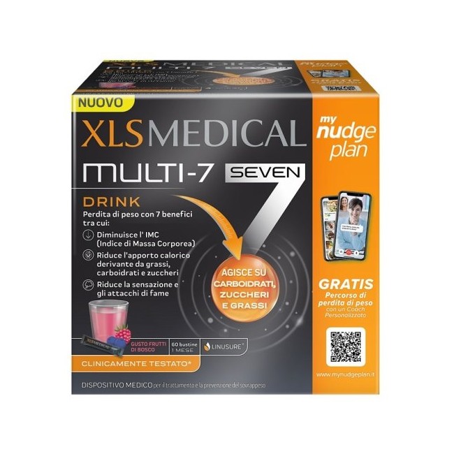 Bustine per il controllo del peso Medical Multi7 Drink