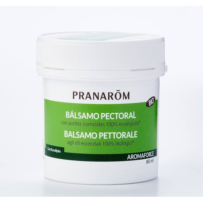 Herbalgem Pranarom Aromaforce Bio Balsamo Pettorale 80 Ml