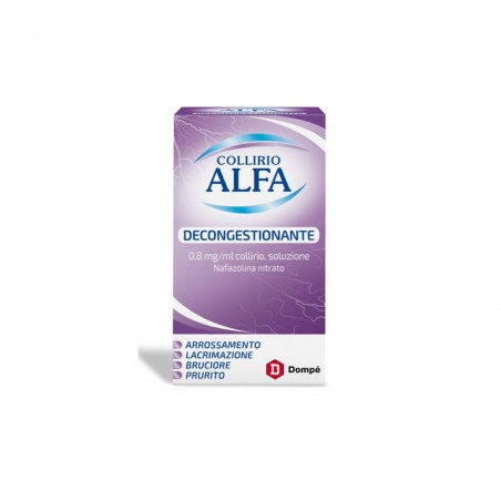 10ml in Flaconcino di Collirio Alfa Soluzione Decongestionante