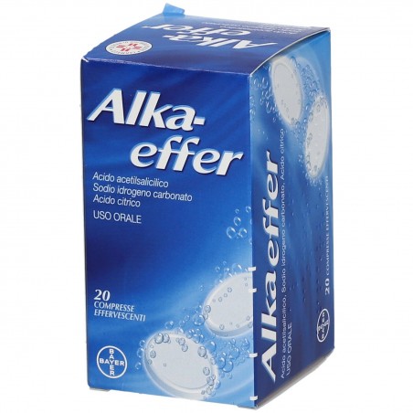 20 Compresse Effervescenti ad azione analgesica  Alkaeffer