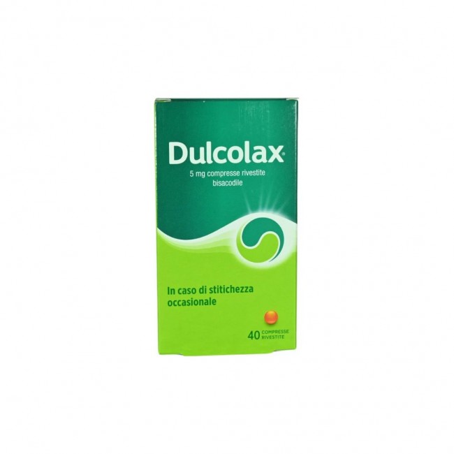 40 compresse rivestite per la Stitichezza da Dulcolax 5mg