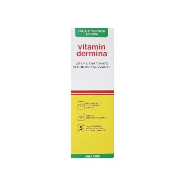 Istituto Ganassini Vitamindermina Sebo Crema 40 Ml