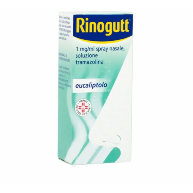 Spray Nasale 10 ml decongestionante Rinogutt 1 Mg/ml