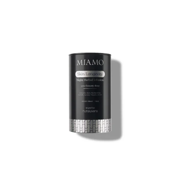 125g di Miamo Skin Longevity Infuso Erbale Biologico 125g di Miamo Skin Longevity Infuso Erbale Biologico