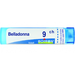 Tubo da 80 granuli di Belladonna Atropa 9ch della Boiron.