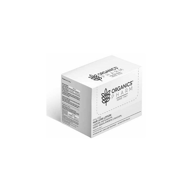 Sma Organics Pharm Hair Loss Lotion Neem Oil, Peppermint And Baicapil 6 Fiale Da 6 Ml