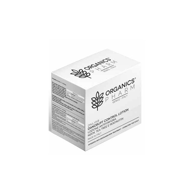 Sma Organics Pharm Dandruff Control Lotion Neem Oil, Tea Tree And Pentavin 6 Fiale Da 6 Ml